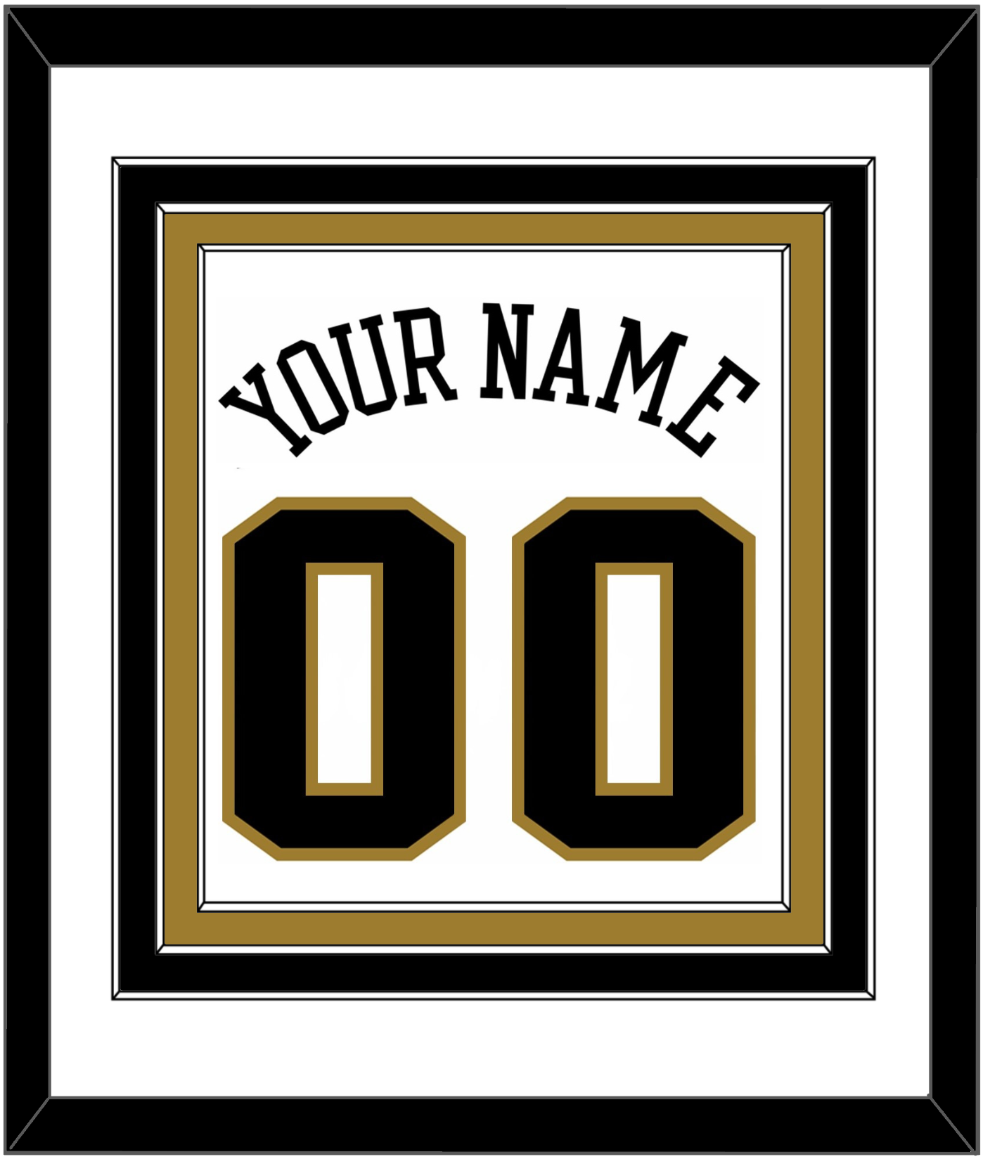 Wake Forest Basketball Name & Number - Home White (2006-2009) - Premier Tier 1