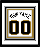 Wake Forest Basketball Name & Number - Home White (2006-2009) - Triple Mat 1