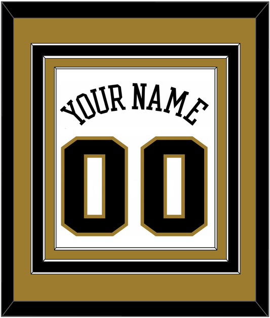 Wake Forest Basketball Name & Number - Home White (2006-2009) - Premier Tier 3