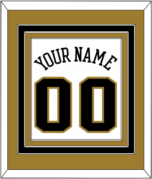 Wake Forest Basketball Name & Number - Home White (2006-2009) - Premier Tier 3