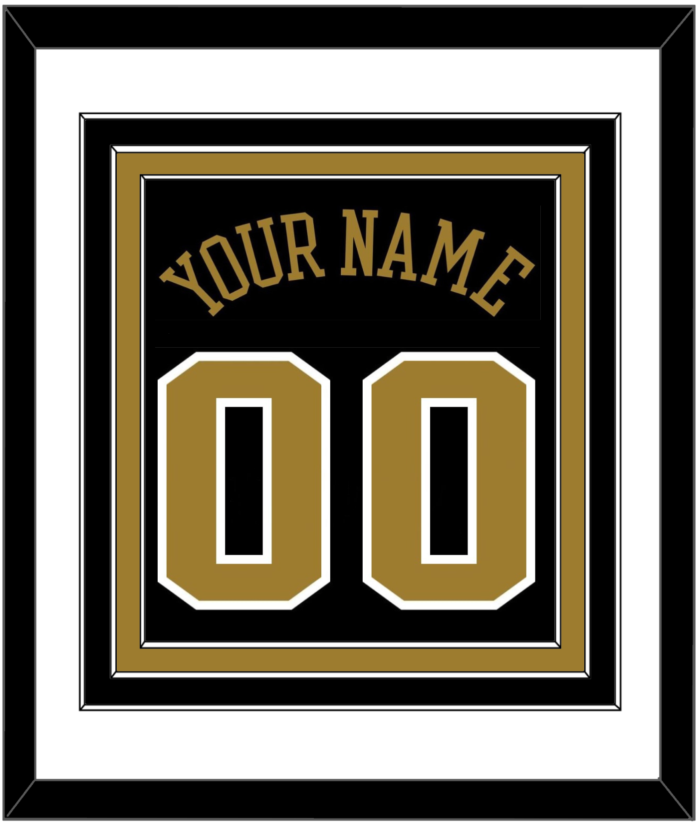 Wake Forest Basketball Name & Number - Road Black (2006-2009) - Premier Tier 1