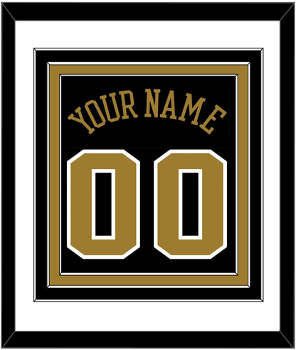Wake Forest Basketball Name & Number - Road Black (2006-2009) - Premier Tier 1