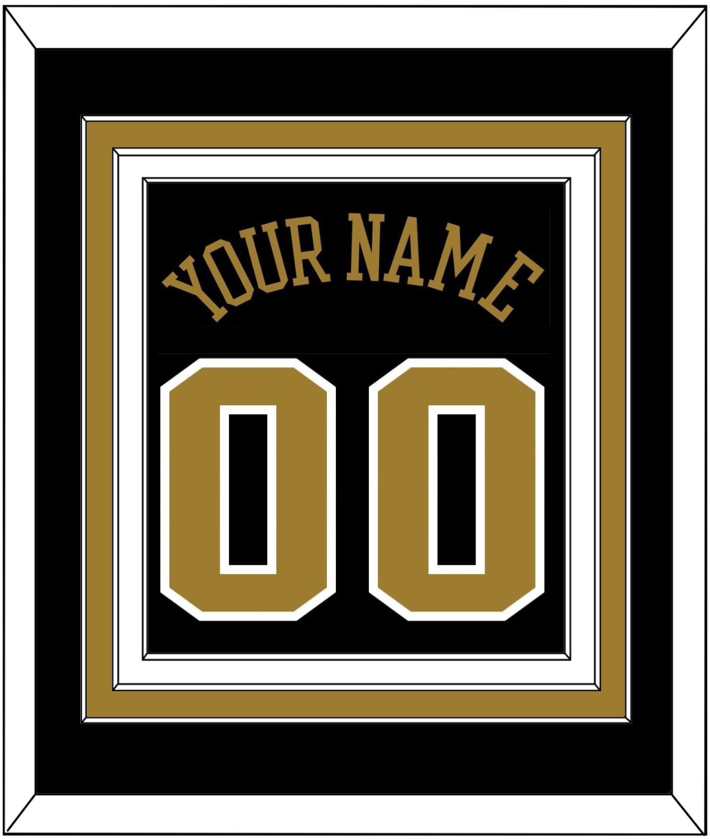 Wake Forest Basketball Name & Number - Road Black (2006-2009) - Premier Tier 2