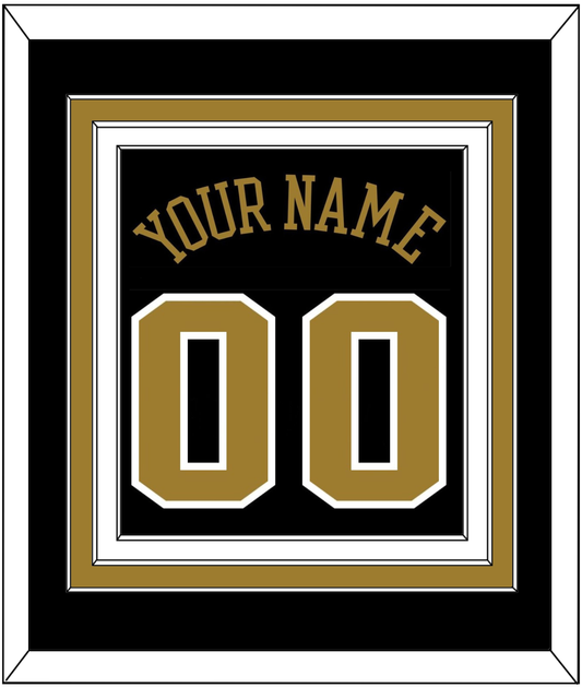 Wake Forest Basketball Name & Number - Road Black (2006-2009) - Premier Tier 2