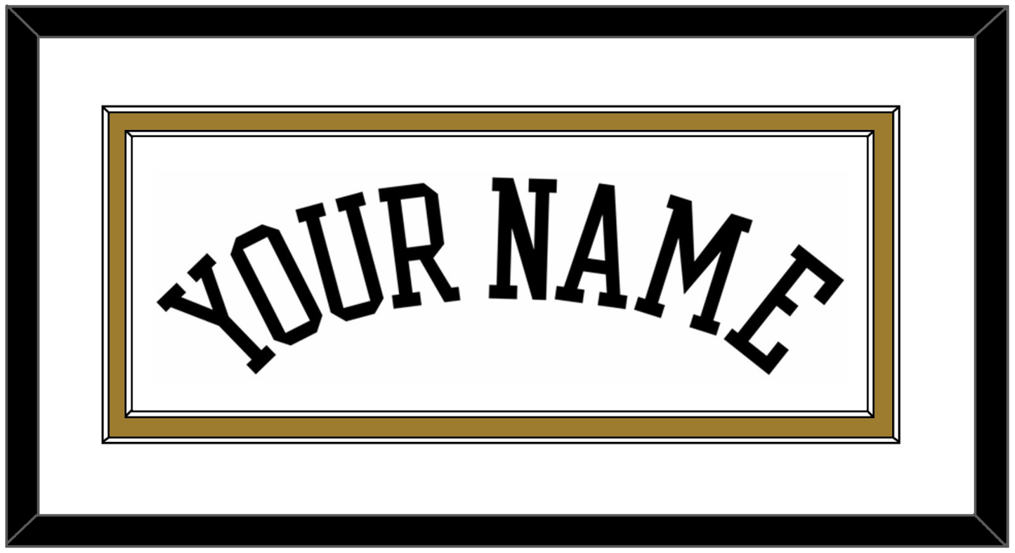 Wake Forest Basketball Name - Home White (2006-2009) - Signature Tier 1