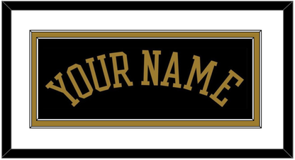 Wake Forest Basketball Name - Road Black (2006-2009) - Signature Tier 1