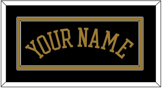 Wake Forest Basketball Name - Road Black (2006-2009) - Signature Tier 2