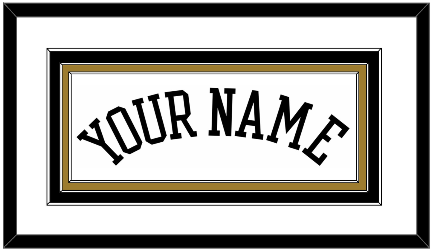 Wake Forest Basketball Name - Home White (2006-2009) - Premier Tier 1
