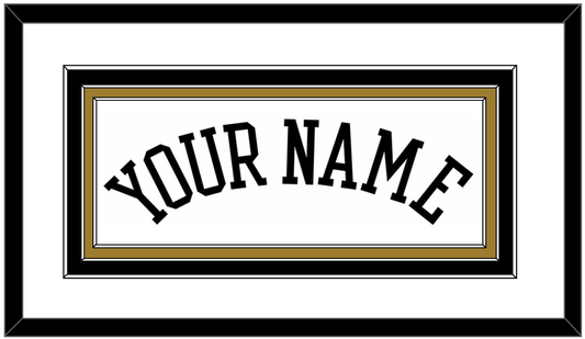 Wake Forest Basketball Name - Home White (2006-2009) - Premier Tier 1