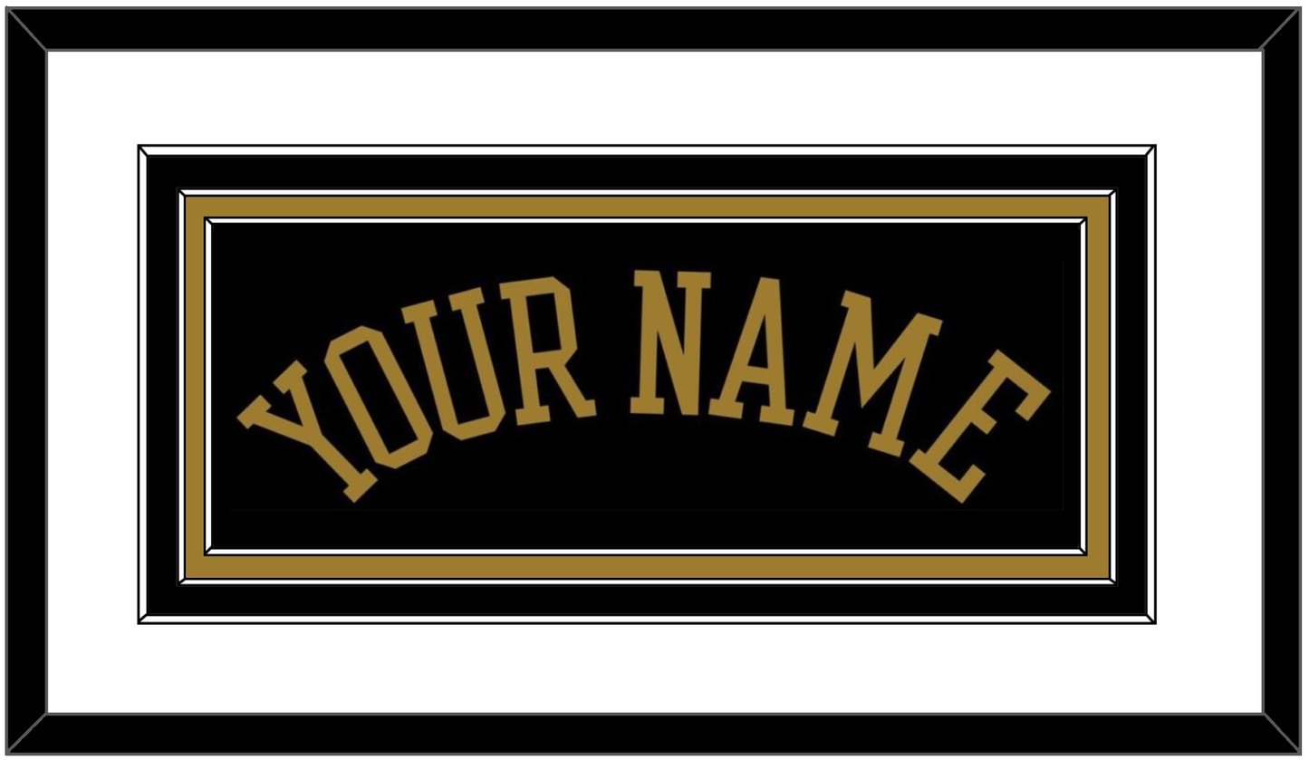 Wake Forest Basketball Name - Road Black (2006-2009) - Premier Tier 1