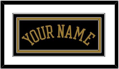 Wake Forest Basketball Name - Road Black (2006-2009) - Premier Tier 1