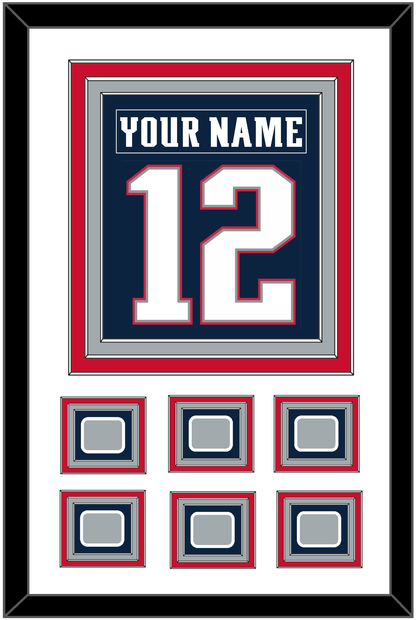 New England Legacy Nameplate & Full-Size Number - Combined