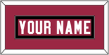 Arizona Nameplate - Home Red - Single Mat 4