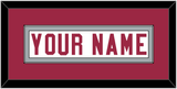 Arizona Nameplate - Road White - Single Mat 3