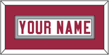 Arizona Nameplate - Road White - Single Mat 3