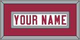 Arizona Nameplate - Road White - Single Mat 3