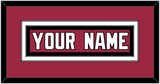 Arizona Nameplate - Home Red (2015-2022) - Double Mat 2