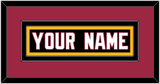 Arizona Nameplate - Alternate Black #1 (2015-2022) - Double Mat 5