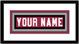 Arizona Nameplate - Home Red - Triple Mat 1