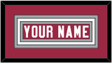 Arizona Nameplate - Home Red - Triple Mat 2