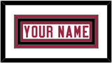 Arizona Nameplate - Road White - Triple Mat 3