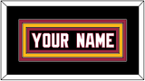 Arizona Nameplate - Alternate Black #1 (2015-2022) - Triple Mat 3