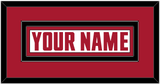 Atlanta Nameplate - Road White - Double Mat 2