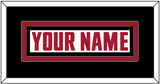 Atlanta Nameplate - Road White - Double Mat 3