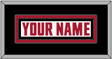 Atlanta Nameplate - Road White - Double Mat 3