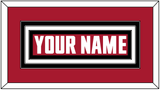 Atlanta Nameplate - Alternate Red (2020-2022) - Triple Mat 1