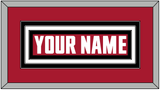 Atlanta Nameplate - Alternate Red (2020-2022) - Triple Mat 1