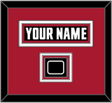Atlanta Nameplate & Jersey Logo Patch - Home Black - Triple Mat 3