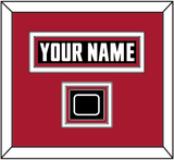Atlanta Nameplate & Jersey Logo Patch - Home Black - Triple Mat 3