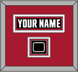 Atlanta Nameplate & Jersey Logo Patch - Home Black - Triple Mat 3