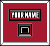 Atlanta Nameplate & Jersey Logo Patch - Home Black - Triple Mat 4