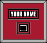 Atlanta Nameplate & Jersey Logo Patch - Home Black - Triple Mat 4