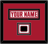 Atlanta Nameplate & Jersey Logo Patch - Road White - Triple Mat 2