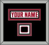 Atlanta Nameplate & Jersey Logo Patch - Road White - Triple Mat 3