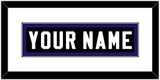 Baltimore Nameplate - Alternate Home Black - Single Mat 3