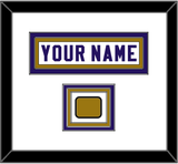 Baltimore Nameplate & Jersey Logo Patch - Road White Jersey - Triple Mat 1