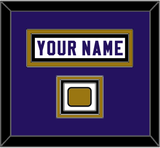 Baltimore Nameplate & Jersey Logo Patch - Road White Jersey - Triple Mat 2