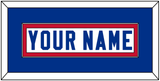 Buffalo Nameplate - Road White - Single Mat 2