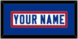 Buffalo Nameplate - Road White - Single Mat 2