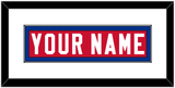 Buffalo Nameplate - Alternate Red - Single Mat 1