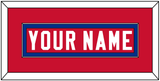 Buffalo Nameplate - Alternate Red - Single Mat 2