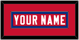 Buffalo Nameplate - Alternate Red - Single Mat 2