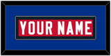 Buffalo Nameplate - Alternate Red - Single Mat 3