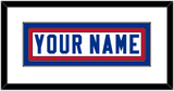Buffalo Nameplate - Road White - Double Mat 1
