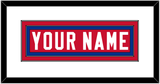 Buffalo Nameplate - Alternate Red - Double Mat 1