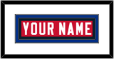 Buffalo Nameplate - Alternate Red - Double Mat 2